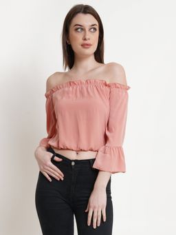 Dodo & Moa - Women's Solid/Plain Crop