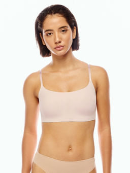 Calvin Klein - Women Pink Full Coverage Light Padding Non-Wired Bralette