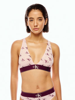 Calvin Klein - Women Pink Light Padding Non-Wired Triangle-Cup T-shirt Bra