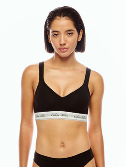 Calvin Klein - Women Black Light Padding Non-Wired T-shirt Bra