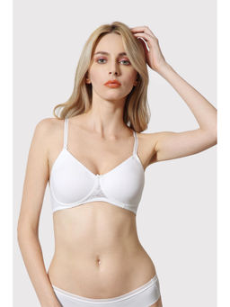 Van Heusen - Women White Anti Bacterial Breathable Padded T-shirt Bra