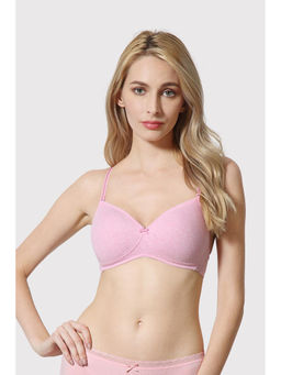 Van Heusen - Women Pink Anti Bacterial Breathable Padded T-shirt Bra