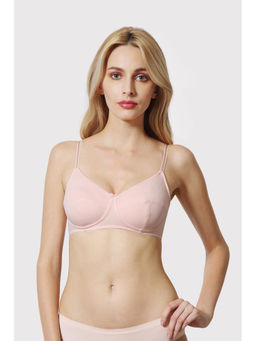 Van Heusen - Women Light Pink Non Padded Slim Fit Antibacterial T-shirt Bra