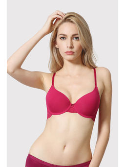 Van Heusen - Women Magenta Anti Bacterial Padded Breathable T-shirt Bra
