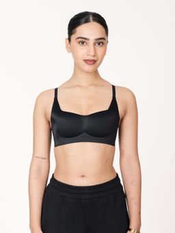 Shapercult - Women Black Skyn Non Wired Push-Up Bra