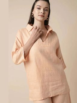 B Label - Orange Oversized Current Shirt