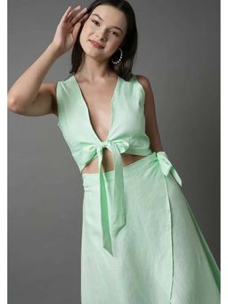 B Label - Mint Aria Tie Top