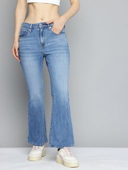 Levi's - Women's High Rise 726 Regular Fit Blue Jeans