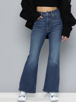 Levi's - Women's High Rise 726 Regular Fit Blue Jeans