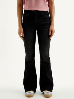 Levi's - Women's 726 Black Regular Fit High Rise Jeans