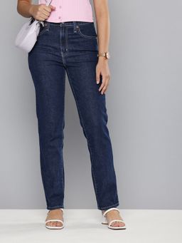 Levi's - Women's 724 Blue Fit High Rise Jeans