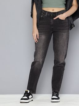 Levi's - Women's Mid Rise Relaxed Fit Black Jeans