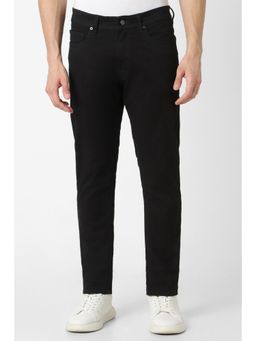 Peter England - Men Black Light Wash Classic Jeans