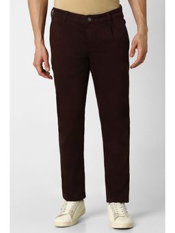 Van Heusen - Men Brown Dark Wash Slim Fit Jeans