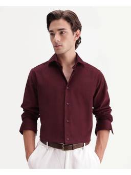 Rare Rabbit - Sey Men Solid Corduroy Shirt