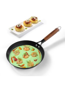 Wonderchef - Pre-Seasoned Ferro Light 20cm Cast Iron Fry Pan, 800 ml