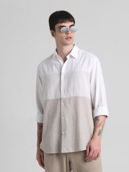 Jack & Jones - Beige Regular Fit Shirt