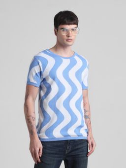 Jack & Jones - Blue Slim Fit T-Shirt
