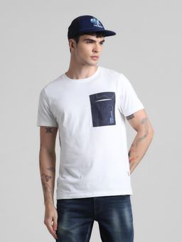 Jack & Jones - White Regular Fit T-Shirt