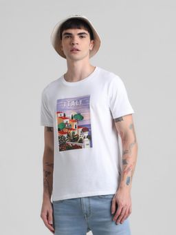 Jack & Jones - White Regular Fit T-Shirt