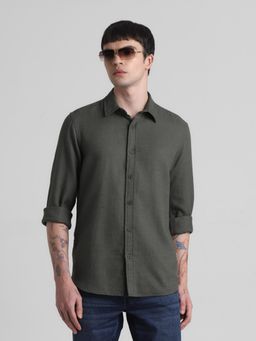 Jack & Jones - Green Slim Fit Shirt