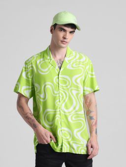 Jack & Jones - Green Regular Fit Shirt