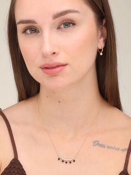 Palmonas - Tarini Diamond Mangalsutra- 18k Gold Plated