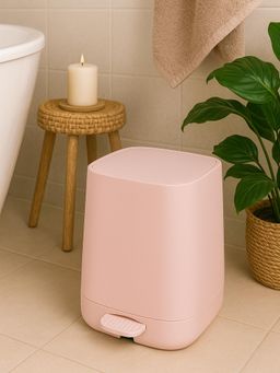 OBSESSIONS - PVC Swing Top Lid Bin 5L - Pink