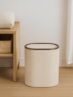 OBSESSIONS - PVC Swing Top Lid Bin 5L - Nature Bronze