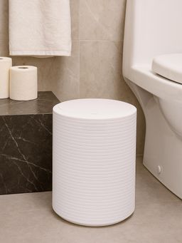 OBSESSIONS - PVC Swing Top Lid Bin 5L - Brown