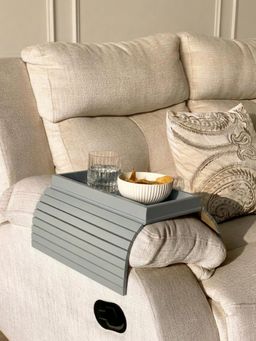 Mason Home - Sofa Armrest Tray - Grey
