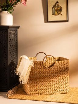 DHARINI - Kauna Rectangular Laundry Basket