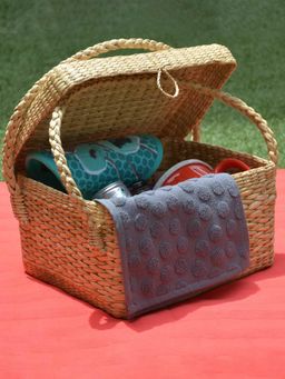 DHARINI - Kauna Lunch & Picnic Basket - Small