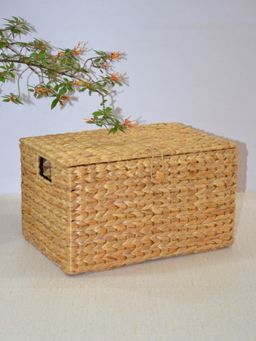 DHARINI - Water Hyacinth Rectangular Storage & Utility Box