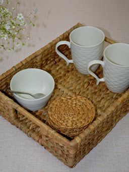 DHARINI - Water Hyacinth Rectangular Tray