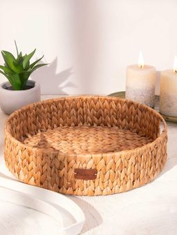 DHARINI - Water Hyacinth Round Tray