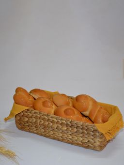 DHARINI - Water Hyacinth Rectangular Bread & Utility Basket