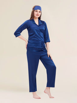 Velure - Magnificent Satin Night Suit (Set of 3)