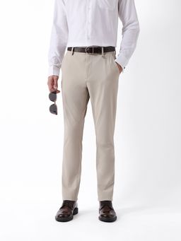The Bear House - Beige Men's Causal Trouser