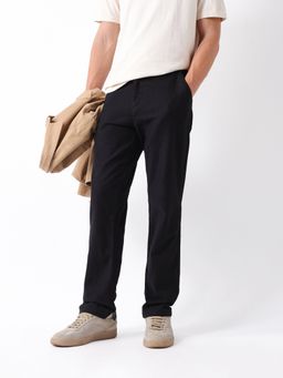 The Bear House - Black Men's Causal Trouser