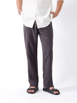 The Bear House - Grey Men's Causal Trouser