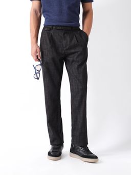 The Bear House - Black Men's Causal Trouser