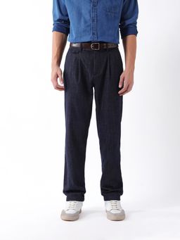 The Bear House - Navy Blue Men's Causal Trouser