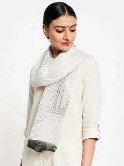 Fabindia - Linen Block Print Stole