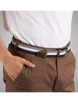 The Tie Hub - Solid Monotone Elasticated Woven Belt
