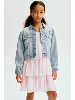 H&M - Girls Blue Denim Jacket