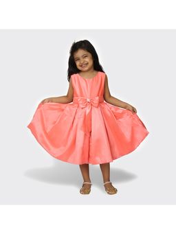 Tic Tac Toe Kids - Girls Tickle Me Pink Flare Dress