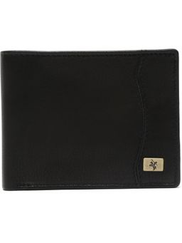 Cantabil - Men Textured Leather Two Fold Wallet