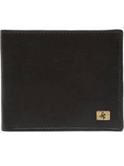 Cantabil - Black Leather Two Fold Wallet