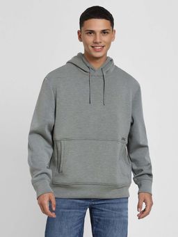 American Eagle - Grey Solid Hoodie